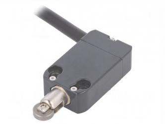 Limit switch; metal roller O12mm; NO + NC; 10A